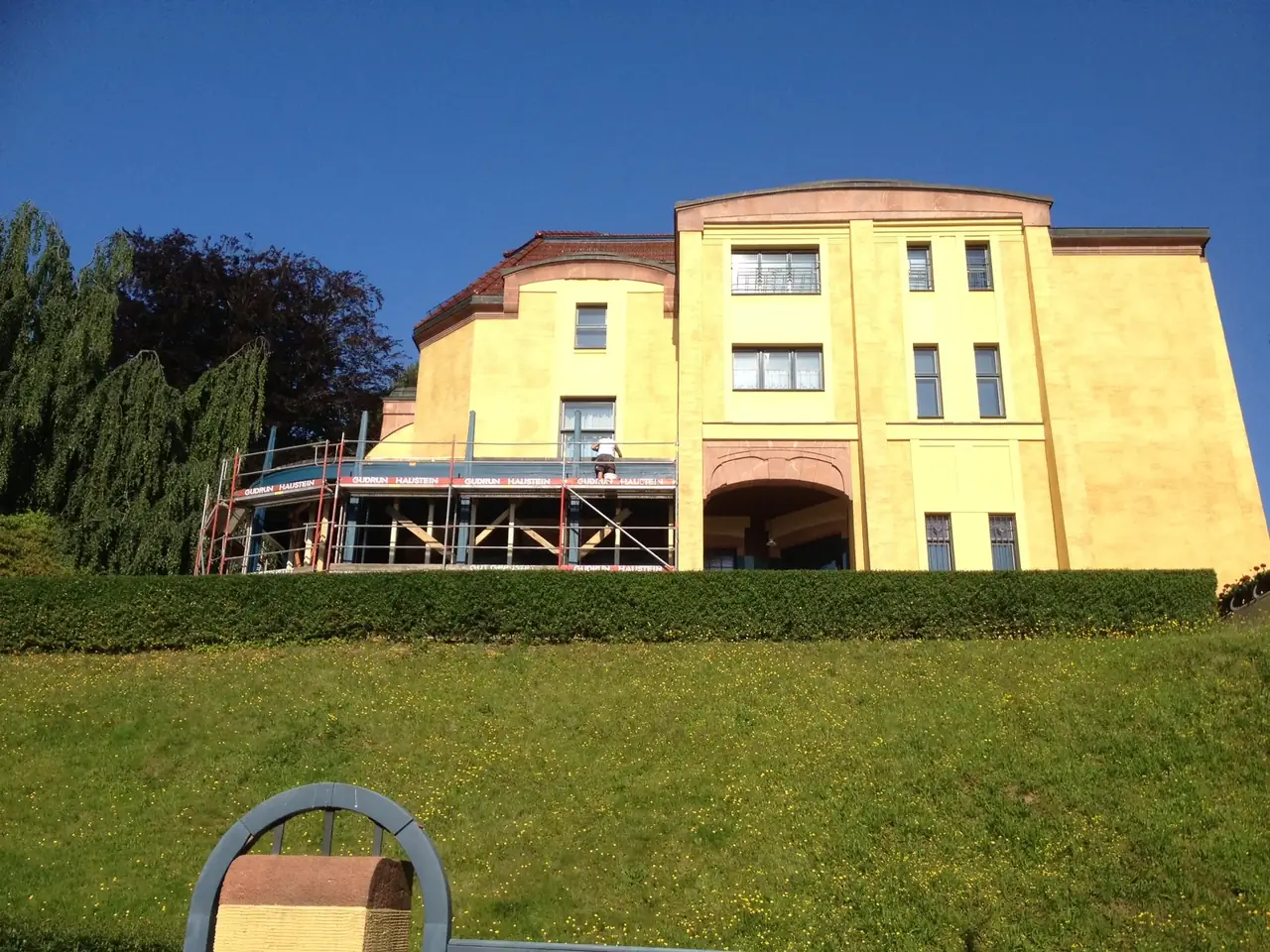 Denkmalgeschützte Villa nach der Sanierung