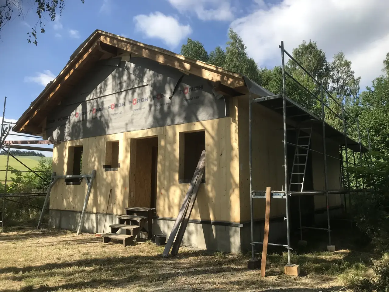 Holzmassiv Wochenendhaus